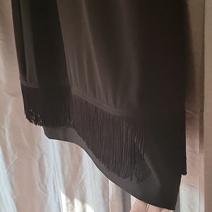 Womans dress mid calf length , fun flapper sheer Sheath over fitted dress